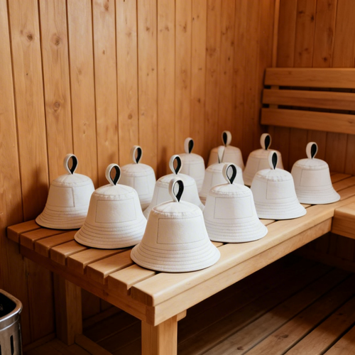 Premium Wool Sauna Hat