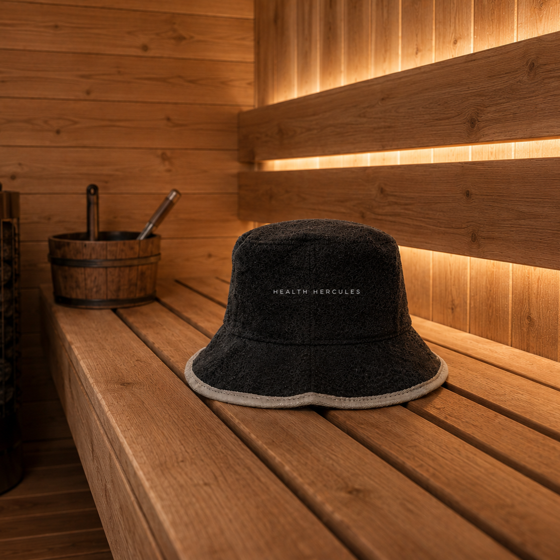 100% Australian Merino Wool Sauna Hat